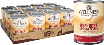 Wellness 95% Beef Adult Canned Wet Dog Food