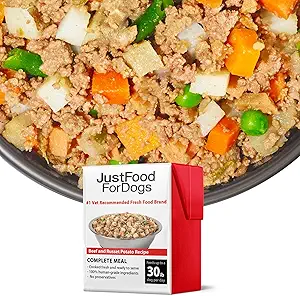 JustFoodForDogs Pantry Fresh Wet Dog Food, Complete Meal or Dog Food