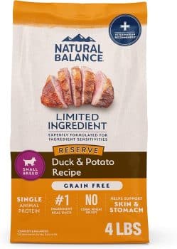 Natural Balance Limited Ingredient Small-Breed Adult Grain-Free Dry Dog Food