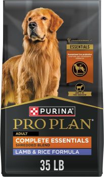 Purina Pro Plan Complete Essentials Shredded Blend Lamb and Rice High Protein Dog Food