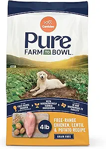 Canidae Pure Farm to Bowl Free-Range Chicken, Lentil & Potato Grain-Free Dry Dog Food