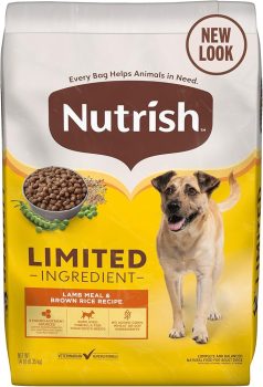 Nutrish Limited Ingredient Lamb Meal & Brown Rice Recipe Dry Dog Food