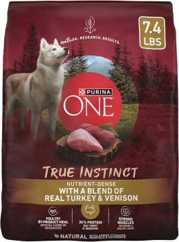 Purina ONE True Instinct With A Blend Of Real Turkey and Venison Dry Dog Food