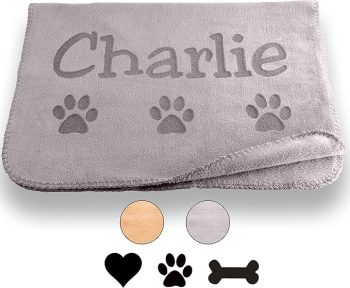 Custom Catch Personalized Dog Blanket