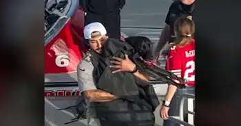 Dog rescued by lifeguards in San Diego