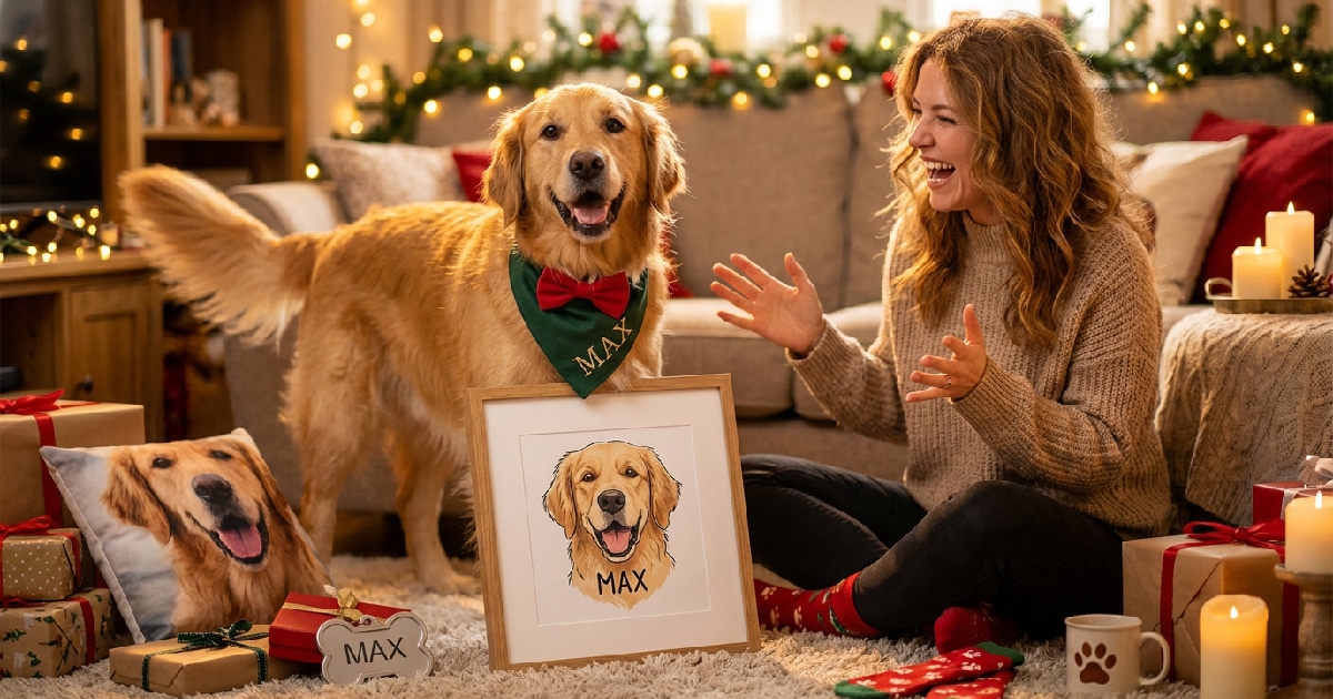 Delight Dog Lovers With Personalized Christmas Gifts They’ll Adore