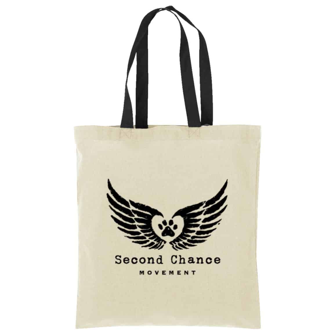 Second Chance Movement Cotton Tote Tan