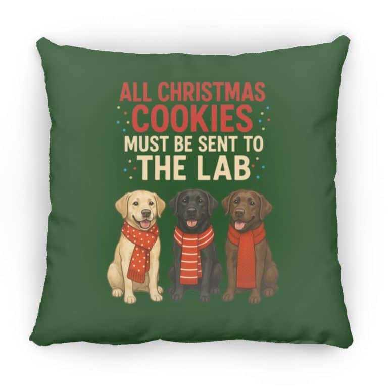 Christmas Cookies Square Pillow