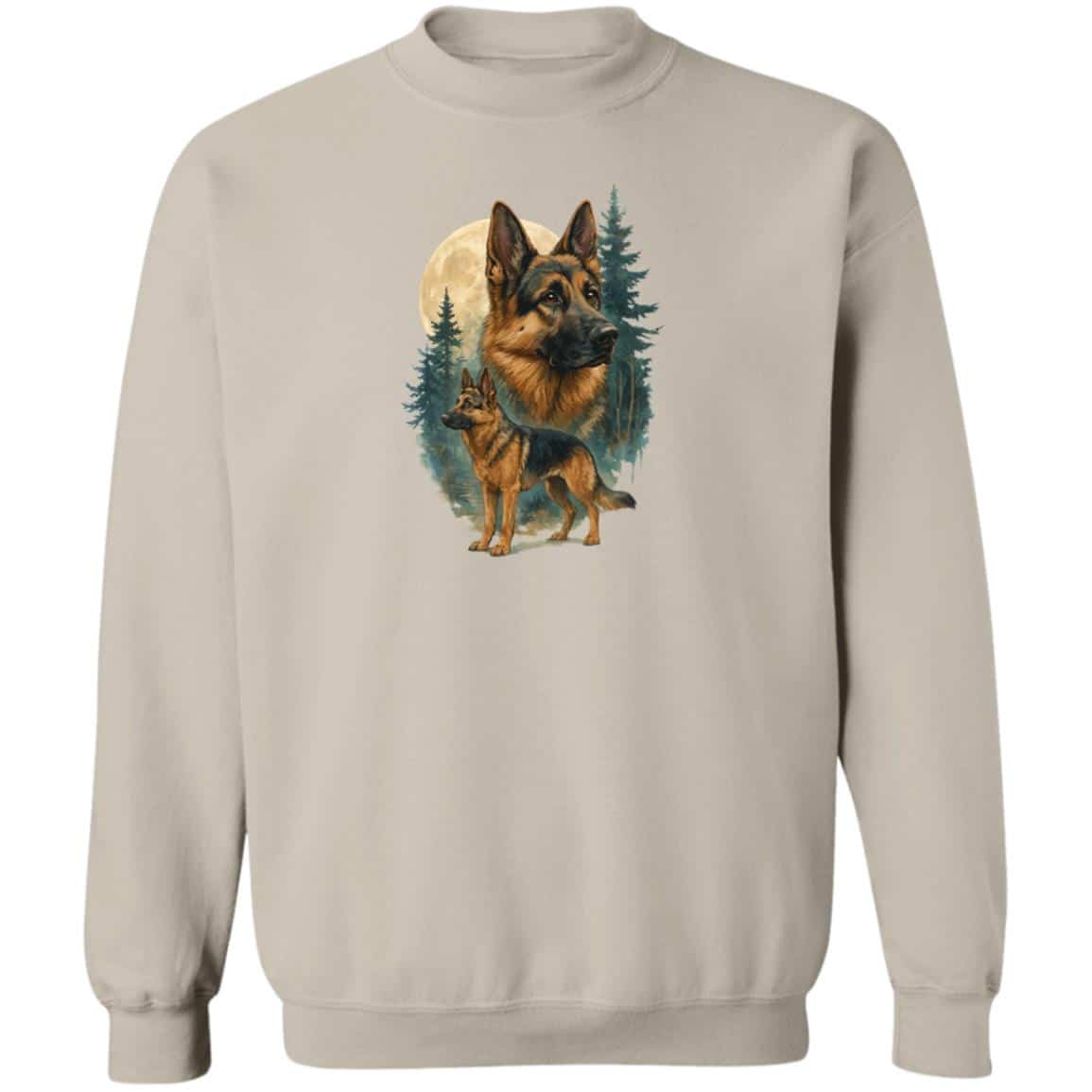 Inspirational Dog - German Shepherd Sweatshirt Sand