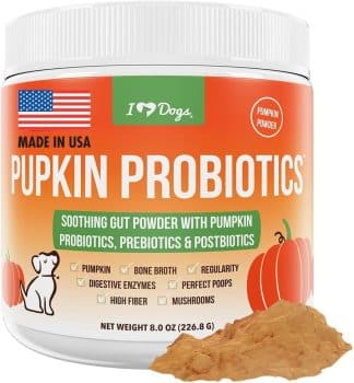 iHeartDogs Pupkin Probiotics, Prebiotics & Fiber for Dogs