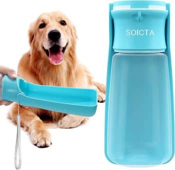 SOICTA Portable Dog Small Animals Water Bottle for Walking