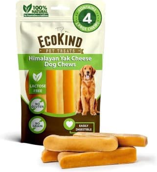 EcoKind Premium Gold Yak Cheese Himalayan Dog Chews