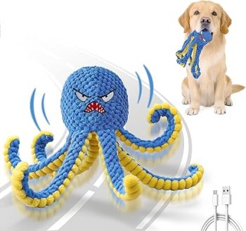 Qraxond Interactive Dog Toys Octopus
