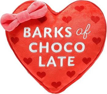 Pearhead Valentine’s Day Plush Dog Toy