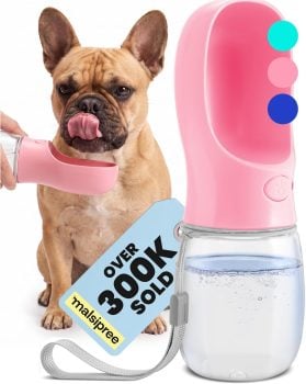 MalsiPree On the Go Dog Water Bottle