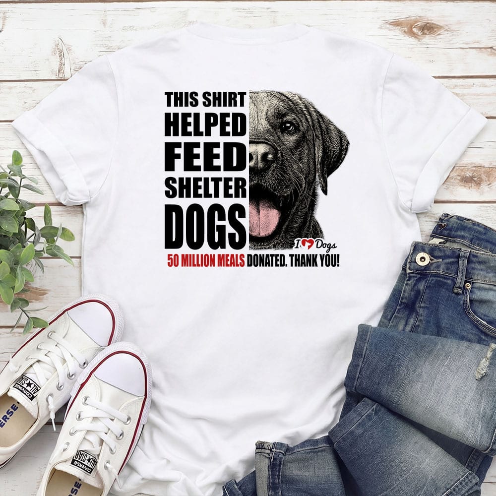 50 Million Meals Donated! Standard Tee White