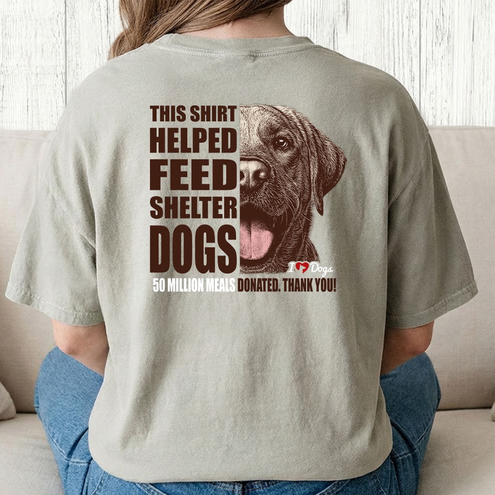 Comfort Colors 50 Million Meals Donated! Vintage Washed Tee - Sandstone