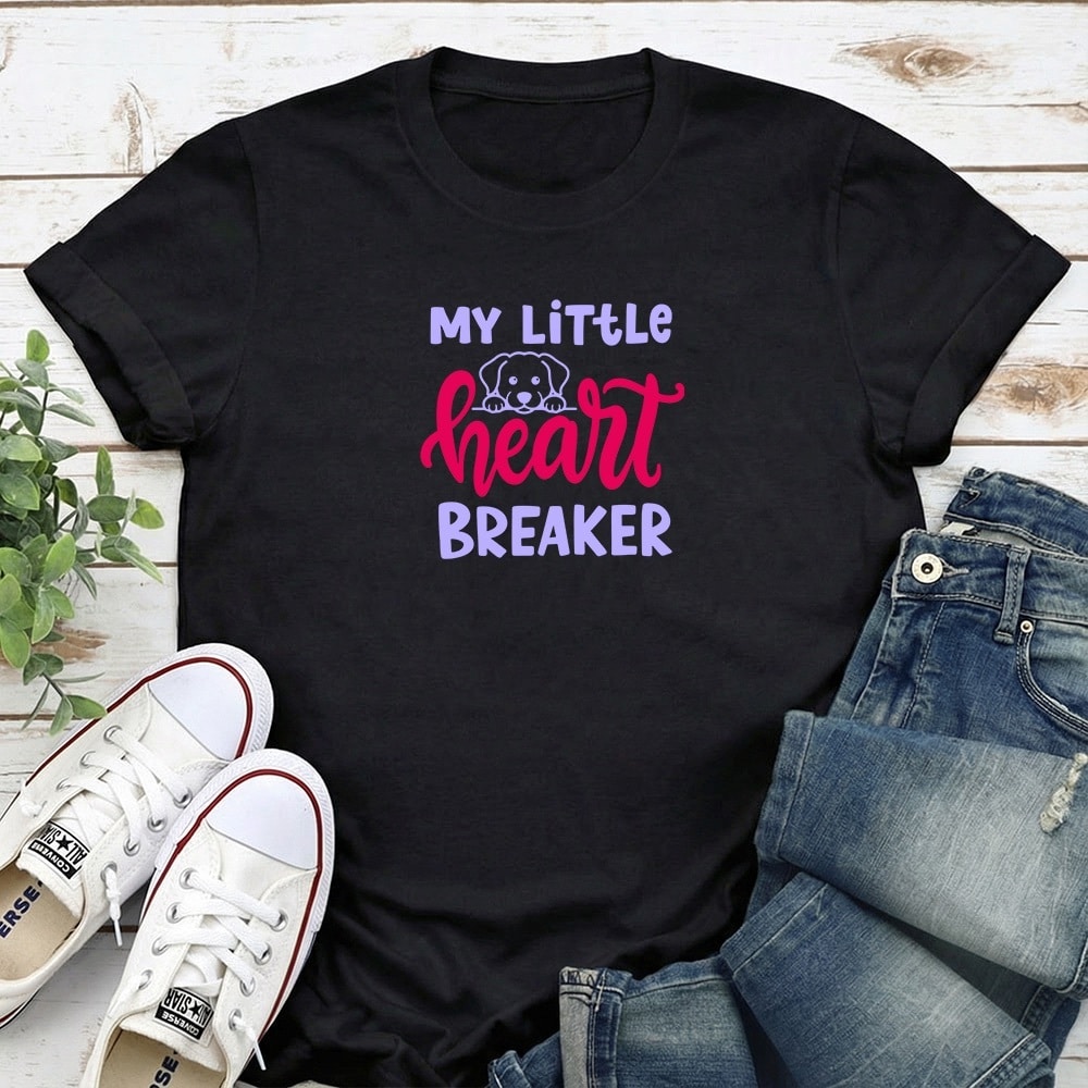 My Little Heart Breaker Standard Tee Black