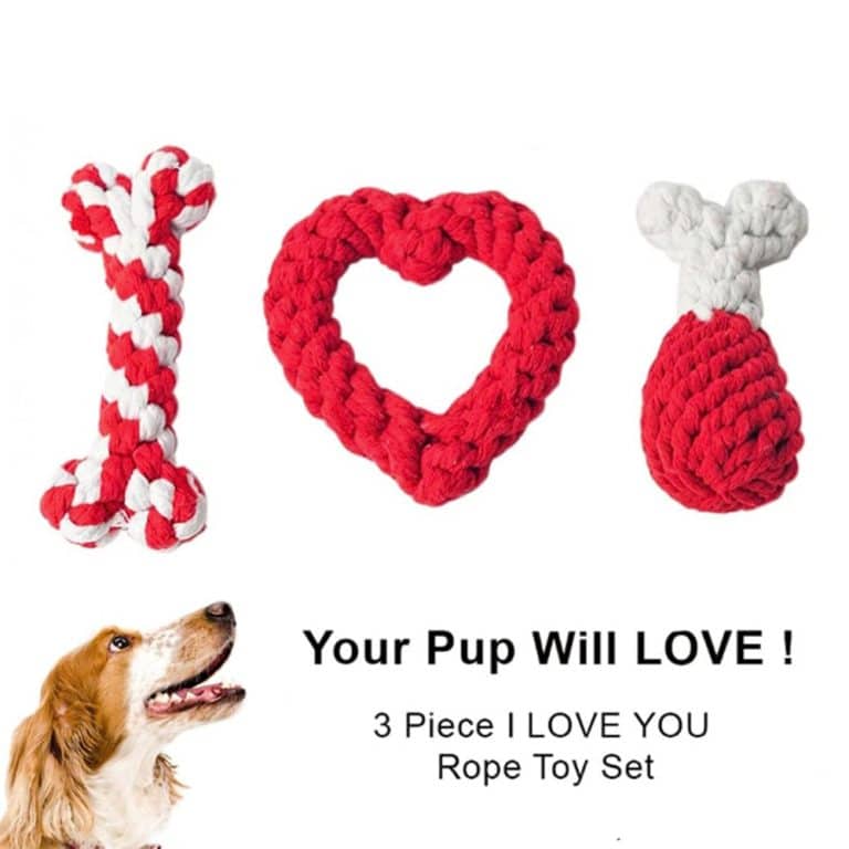 Puppy Love Play Pack - Rope Dog Toys Set of 3