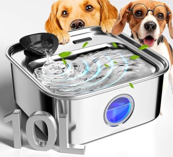 oneisall Dog Water Fountain for Large Dogs