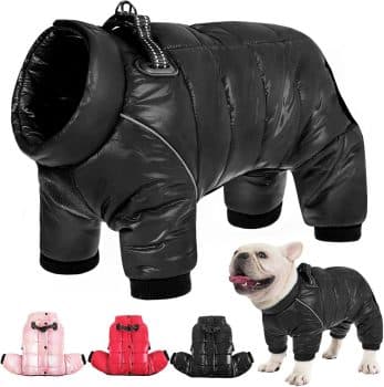 AOFITEE Dog Coat Waterproof Dog Winter Jacket