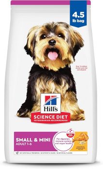 Hill's Science Diet Small & Mini, Adult 1-6, Small & Mini Breeds Premium Nutrition