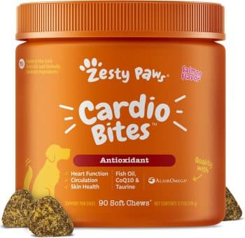 Zesty Paws Dog Heart Supplement - Taurine for Dogs