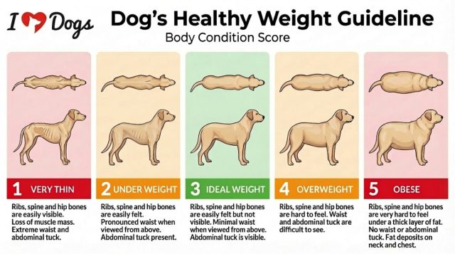 Dog Healthy Weight Guidelines