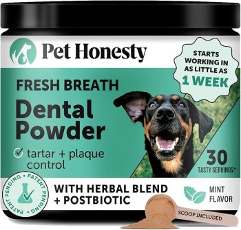 Dog Breath Freshener Dental Powder