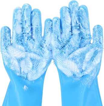 Pecute Pet Grooming Gloves Large