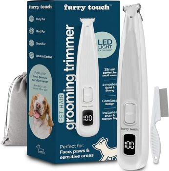 Dog Paw Trimmer - Electric Cordless Pet Clippers