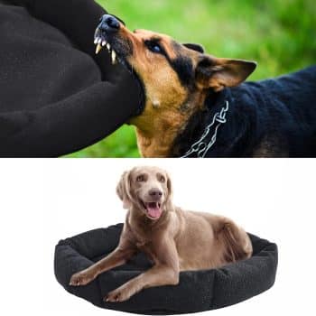  HOMBYS Indestructible Chew Proof Dog Bed