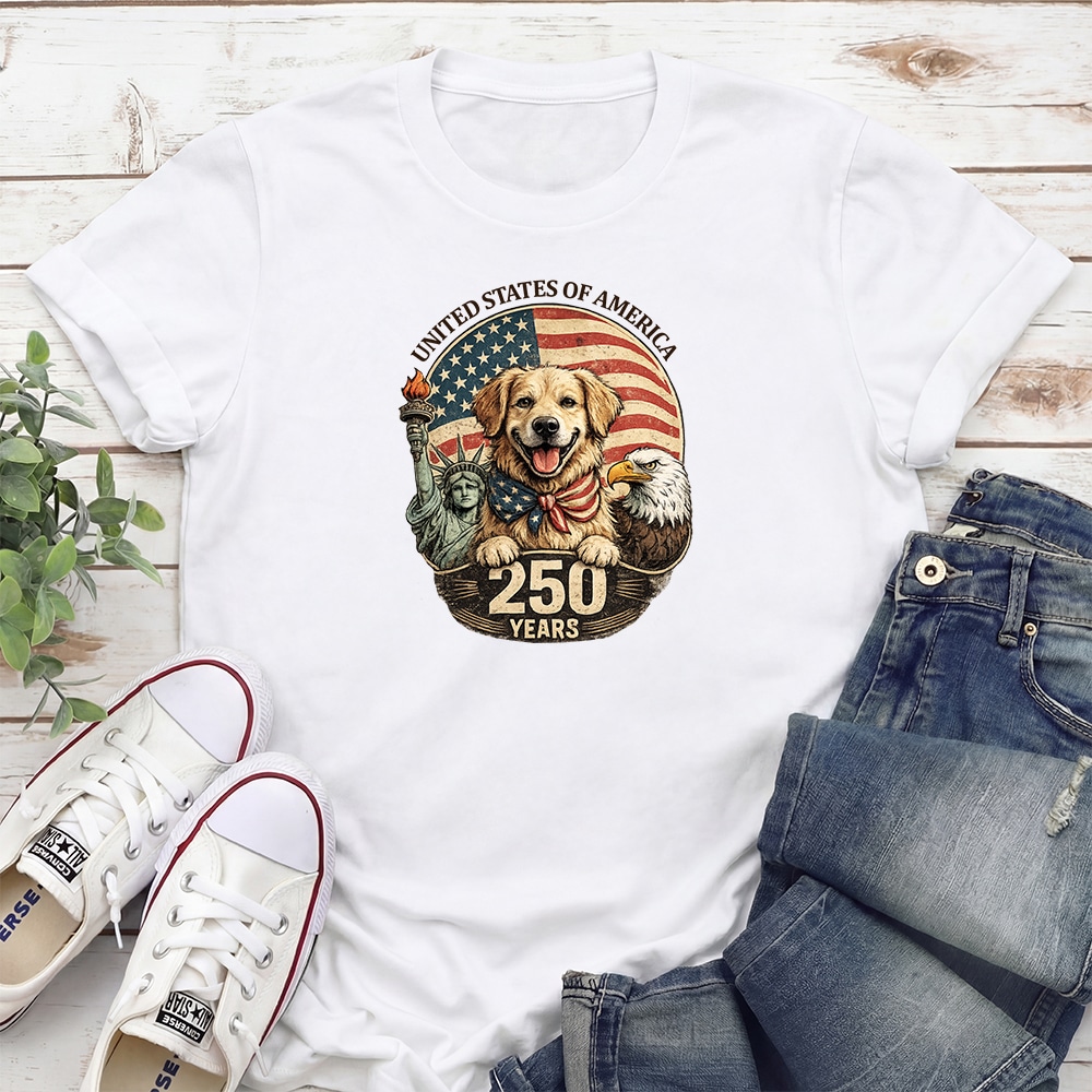 Liberty & Loyalty – 250 Years Standard Tee White