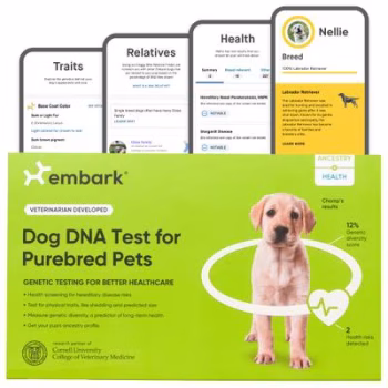 Embark Purebred Breed ID & Health Dog DNA Test Kit