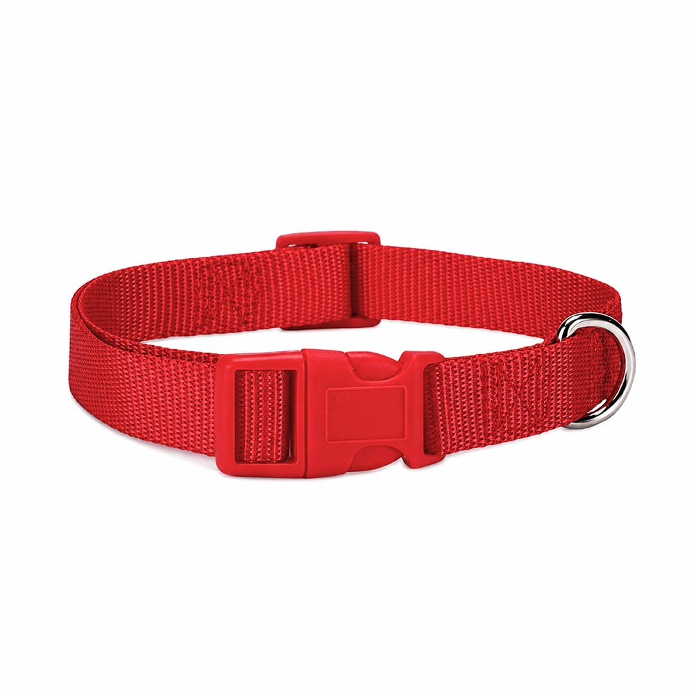 Red Dog Collar Size XS-L