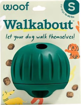 Woof Walkabout Dog Puzzle Toy & Slow-Feeder Kibble Dispenser