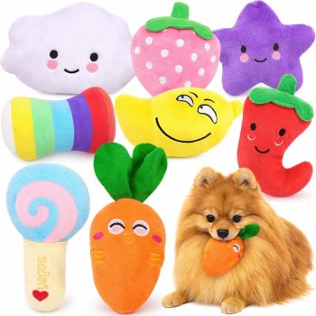 LOYEE Dog Squeaky Toys 8 Pack