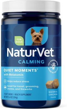NaturVet Quiet Moments Calming Dog Supplement