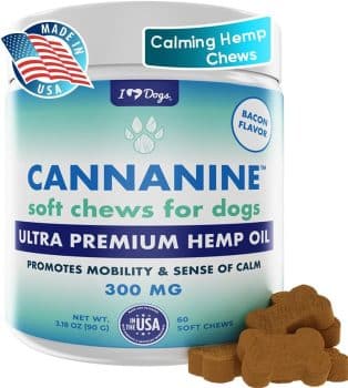 iHeartDogs Hemp Calming & Mobility Chews for Dogs