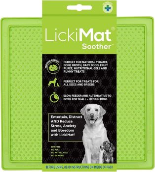 LickiMat Classic Soother, Dog Feeding Mat
