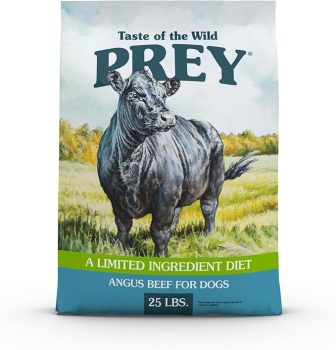 Taste of the Wild Prey Real Meat High Protein Angus Beef Limited Ingredient Dry Dog Food