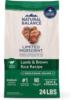 Natural Balance Limited Ingredient Adult Dry Dog Food with Healthy Grains