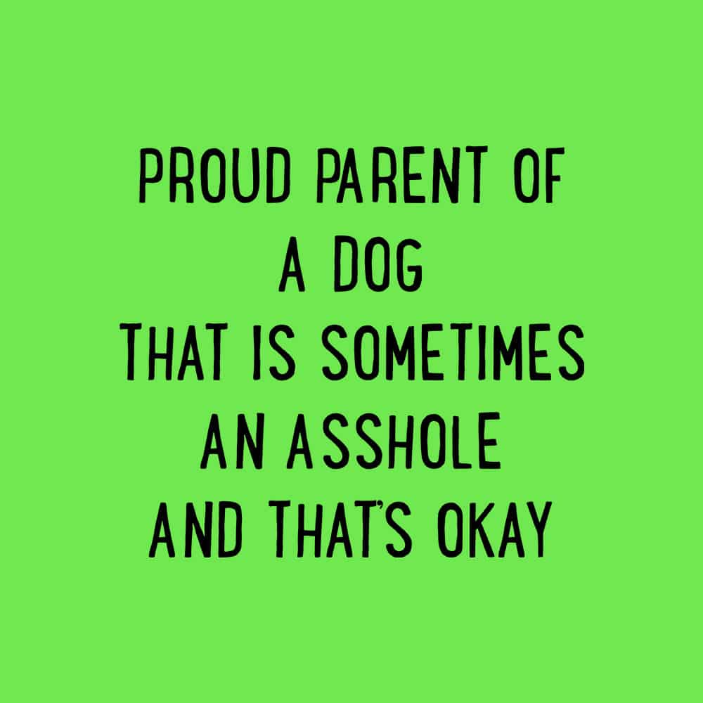 Proud Parent Of A Dog Standard Tee Electric Green - Image 2