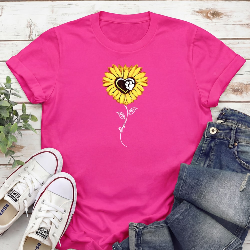 Rescue Daisy Standard Tee Pink