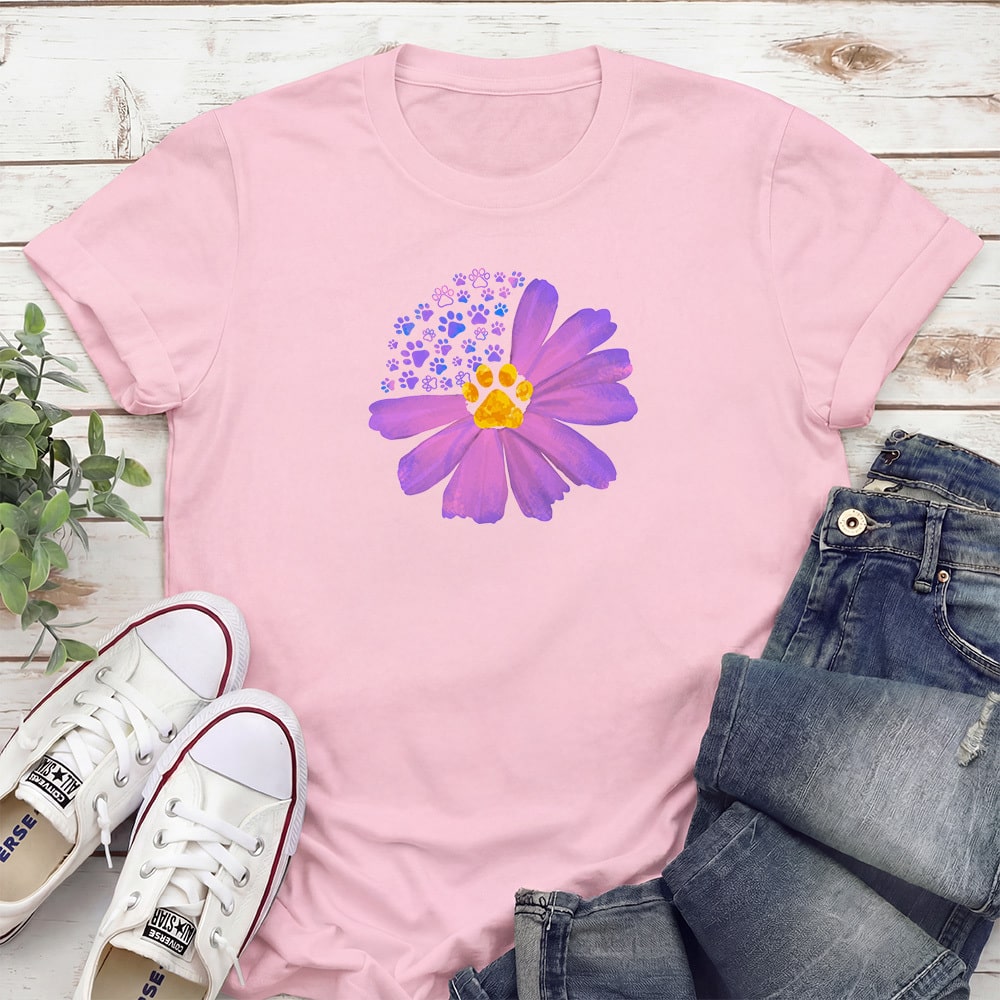 Where Love Blooms Standard Tee Light Pink
