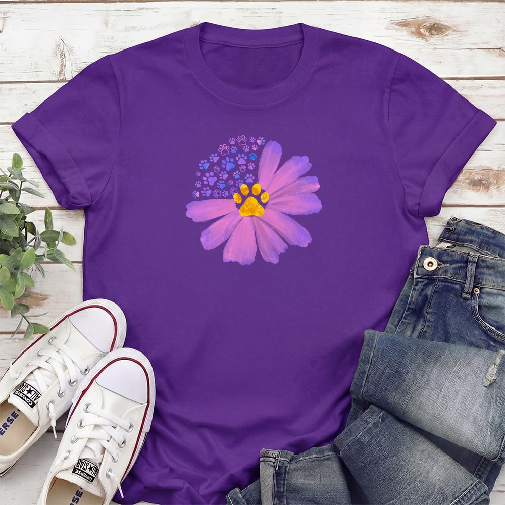 Where Love Blooms Standard Tee Purple
