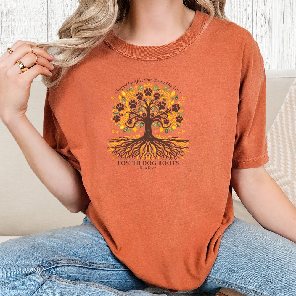 Comfort Colors Shaped By Affection Bound By Love Vintage Washed Tee - Yam