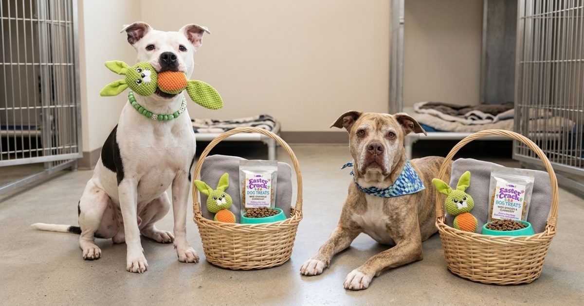 Hero VIP Members Bring Easter Joy To Shelter Dogs