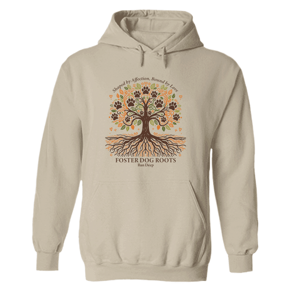 Shaped By Affection Bound By Love Hoodie Sand
