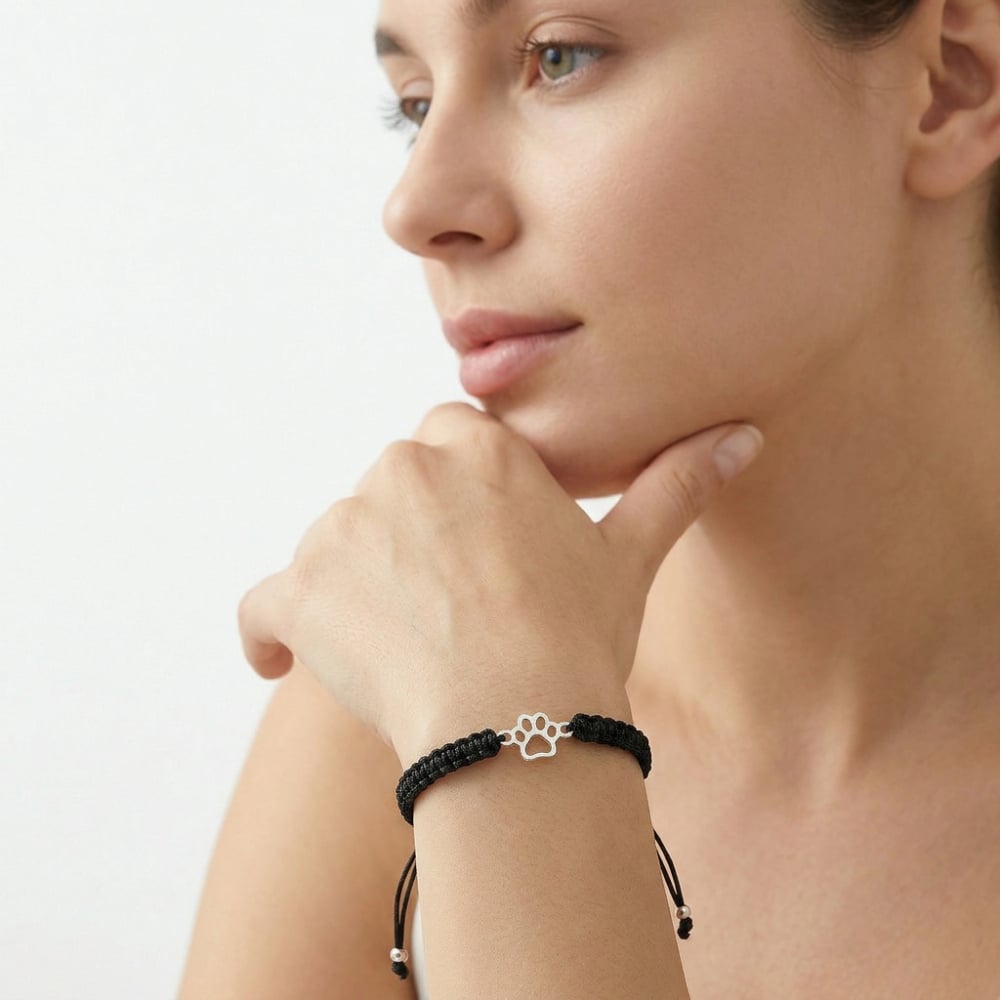 Paw Print Love & Protection Bracelet - Image 4